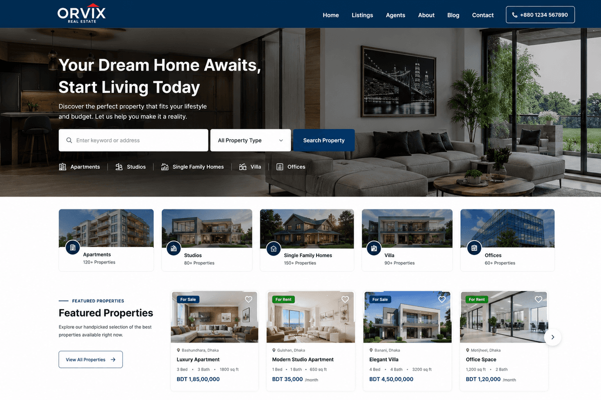 Orvix Real Estate